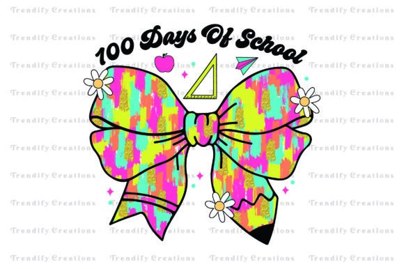 100 Days of School Coquette PNG