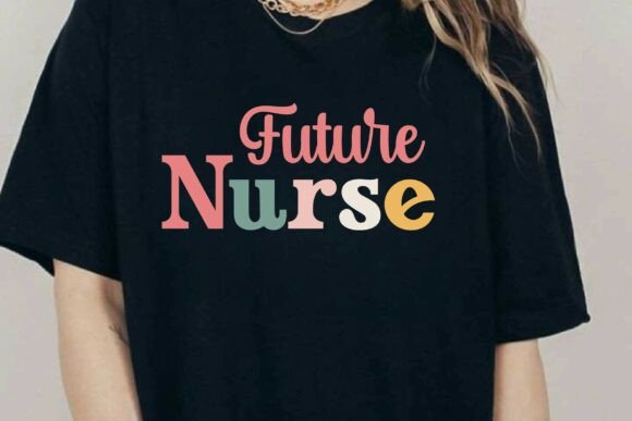 Retro Future Nurse Tshirt Graphics